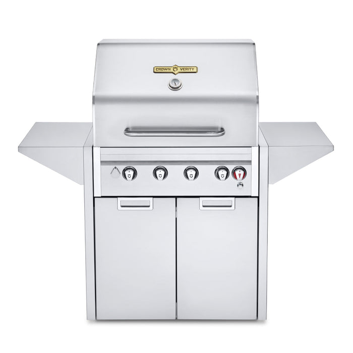 Crown Verity IE30MNG 30" Estate BBQ Cart Grill - Natural Gas