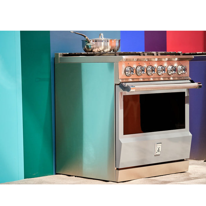 Hestan KRG304-NG 30" Natural Gas 4-Burner Range - 127,000 BTU
