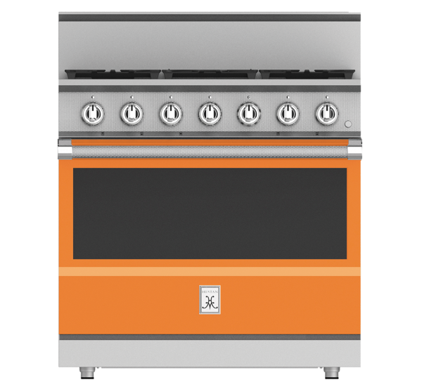 Hestan KRG365-LP 36" Liquid Propane 5-Burner Range - 157,000 BTU