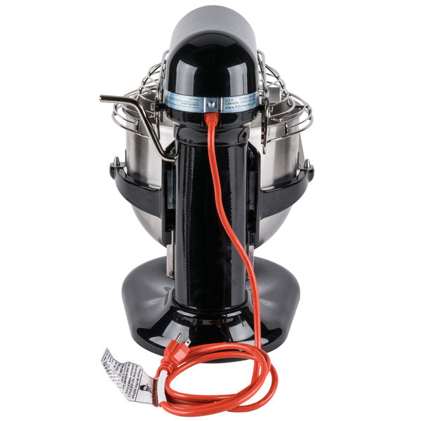 KitchenAid Black 8 Qt. Commercial Countertop Mixer - KSMC895OB