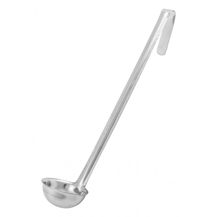 Winco LDI-1 1 Oz. One-Piece Stainless Steel Ladle