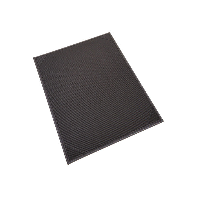 Winco LMS-811GY 8.5" x 11" Single-View Menu Cover - Grey
