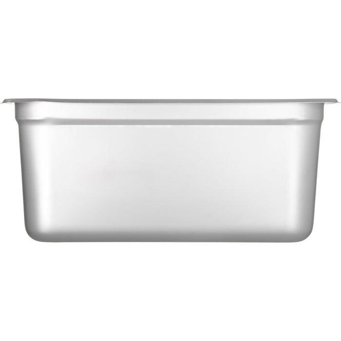 Carlisle 6" Deep DuraPan 2/3 Size Light Gauge Stainless Steel Steam Table Pan - MA607236