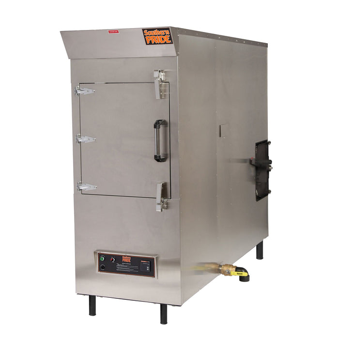 Southern Pride MLR-850 Natural Gas‐Fired Wood Burning Rotisserie Smoker - 120V
