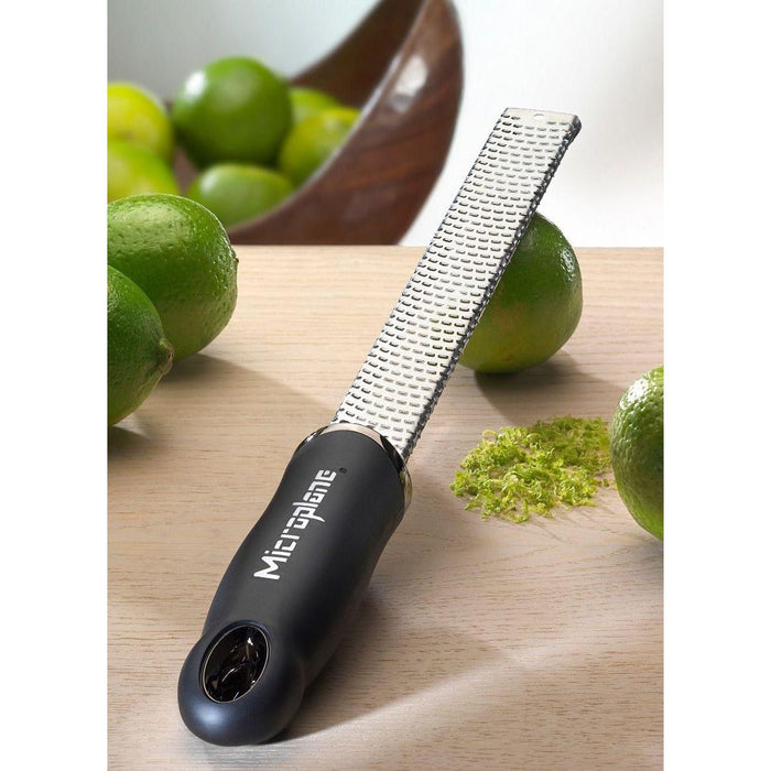 Microplane 46020 8" Premium Classic Series Zester/Grater - Black
