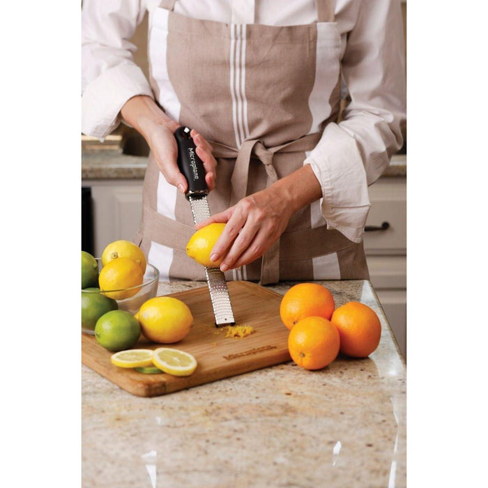 Microplane 46020 8" Premium Classic Series Zester/Grater - Black