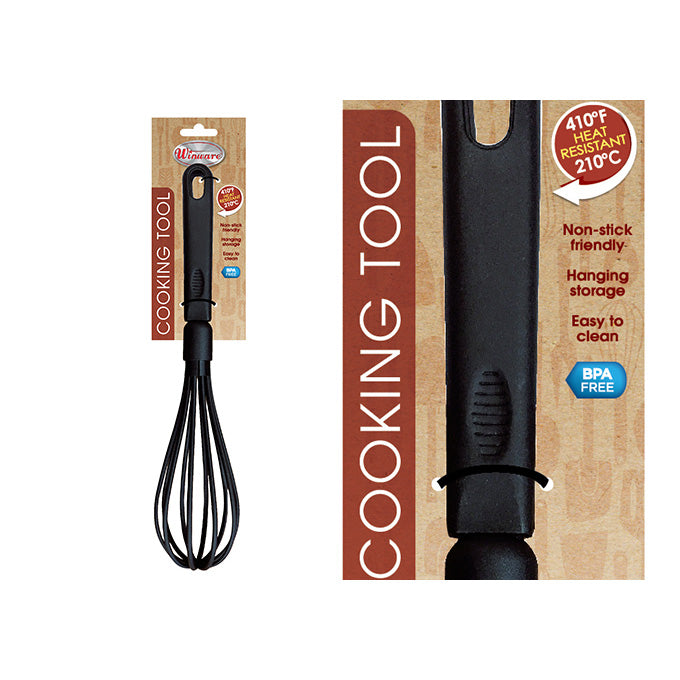 Winco NC-WP 11" Black Nylon Whisk