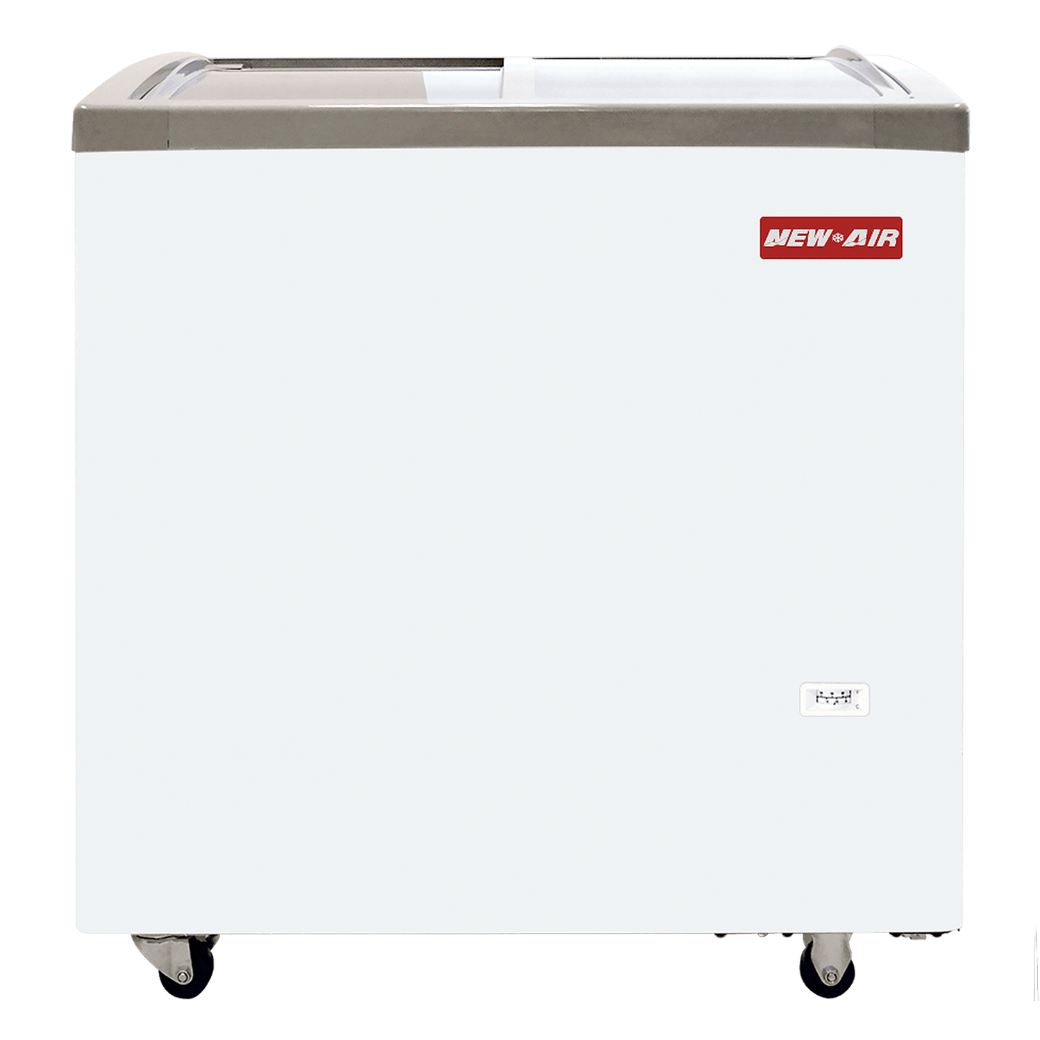 New Air 32" Ice Cream Freezer with Glass Top 6.7 Cu. Ft NIF32CG