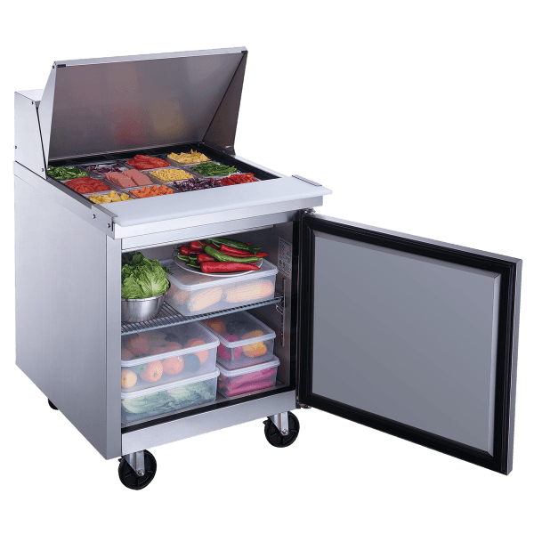 New Air NPT-029-MSA 29" 1-Door Mega Top Salad/Sandwich Prep Table