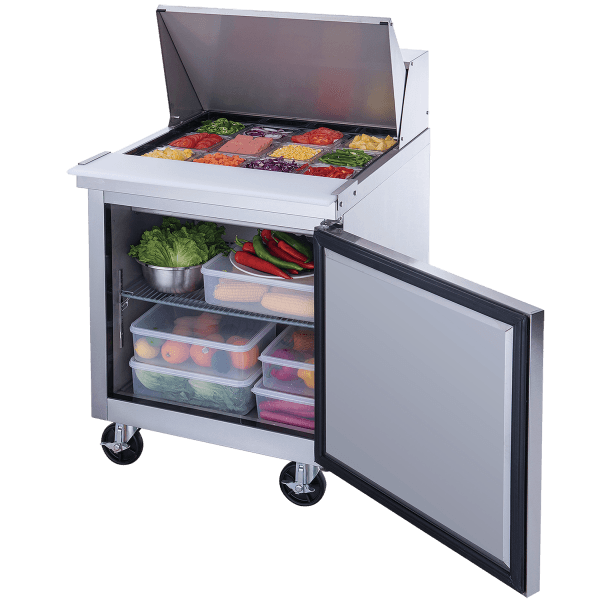New Air NPT-029-MSA 29" 1-Door Mega Top Salad/Sandwich Prep Table