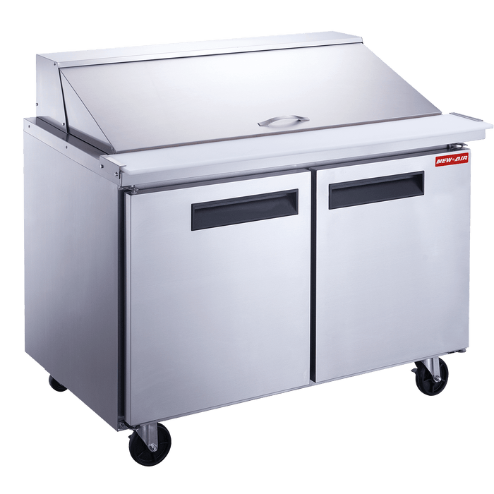New Air NPT-048-MSA 48" 2-Door Mega Top Salad/Sandwich Prep Table