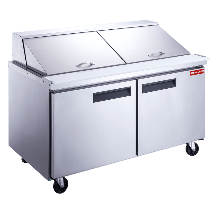 New Air NPT-060-MSA 60" 2-Door Mega Top Salad/Sandwich Prep Table