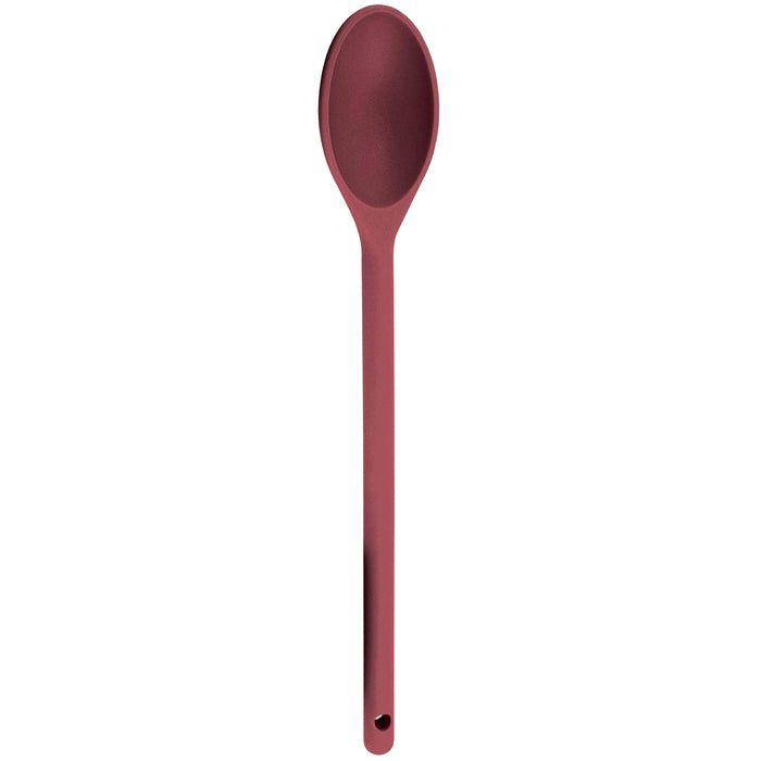 Winco NS-12R 12" High Heat Nylon Spoon - Red