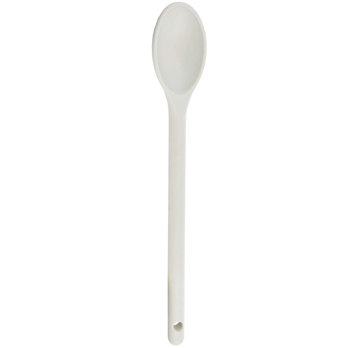 Winco NS-15W 15" High Heat Nylon Spoon - White