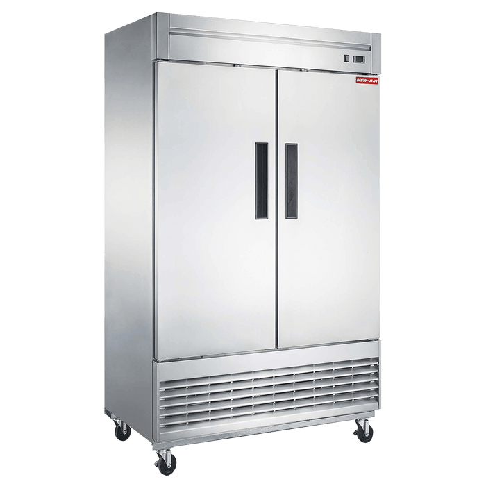 New Air NSF-115-H 54" Double Door Stainless Steel Freezer