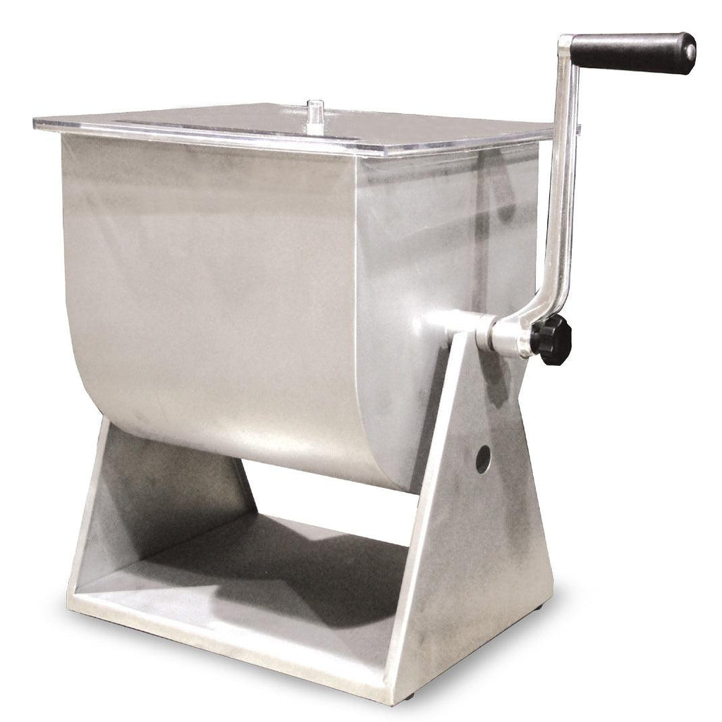 KITCHENER 4.2-Gallons Stainless Steel Manual Meat Mixer 