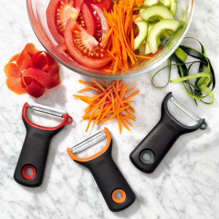 OXO Good Grips 11244100 3-Piece Assorted Prep Peeler Set