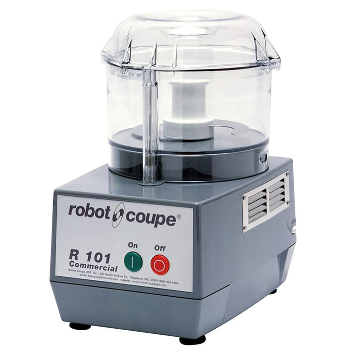 Robot Coupe R101B CLR 2.5 Qt. Clear Bowl Combination Processor - 0.75 Hp / 120V