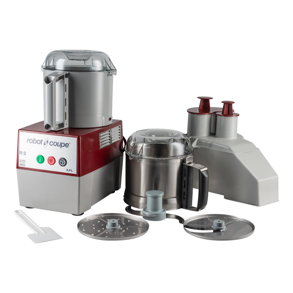 Food Processor R250 Robot Coupe R2N 3 Qt. Combination Food Processor with Bonus Stainless ...