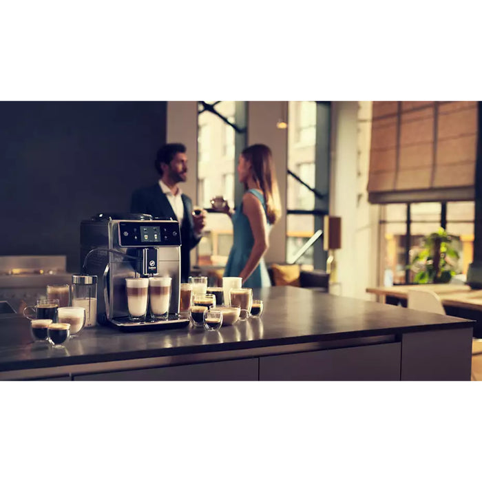 Philips Saeco Xelsis Super-Automatic Stainless Steel Espresso Machine - SM7685/04