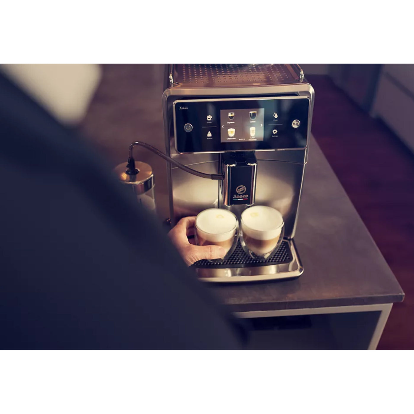 Philips Saeco Xelsis SuperAutomatic Stainless Steel Espresso Machine