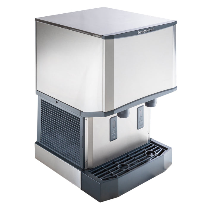 Scotsman HID525A-1 21" Meridian Touch-Free Air Cooled Countertop Nugget Ice Machine and Water Dispenser - 500 Lbs.