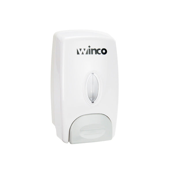 Winco SD-100 1 L Manual Soap Dispenser - White
