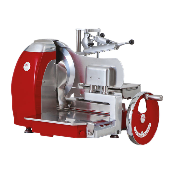 Nella 14.5" Semi-Automatic Volano Omas Meat Slicer with Standard Flywheel - S9M