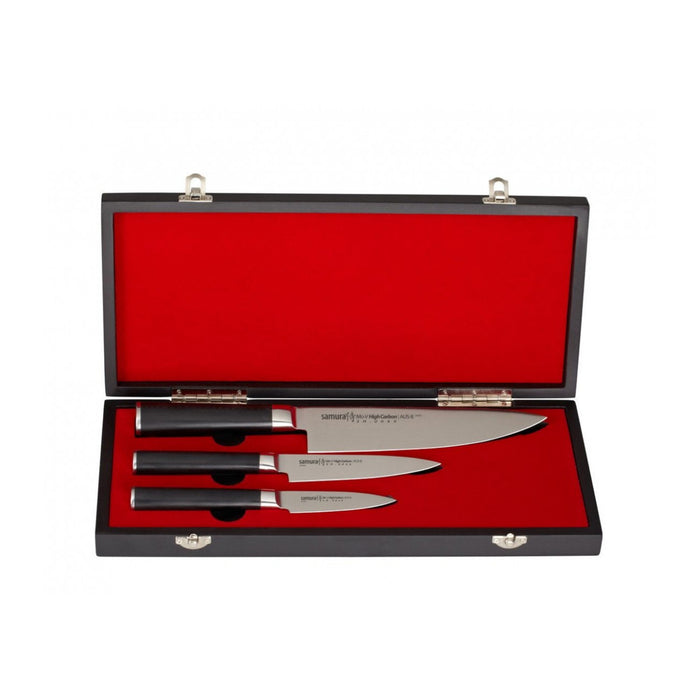 Samura MO-V Professional Japanese Chef's Starter Knife Set - SM-0220