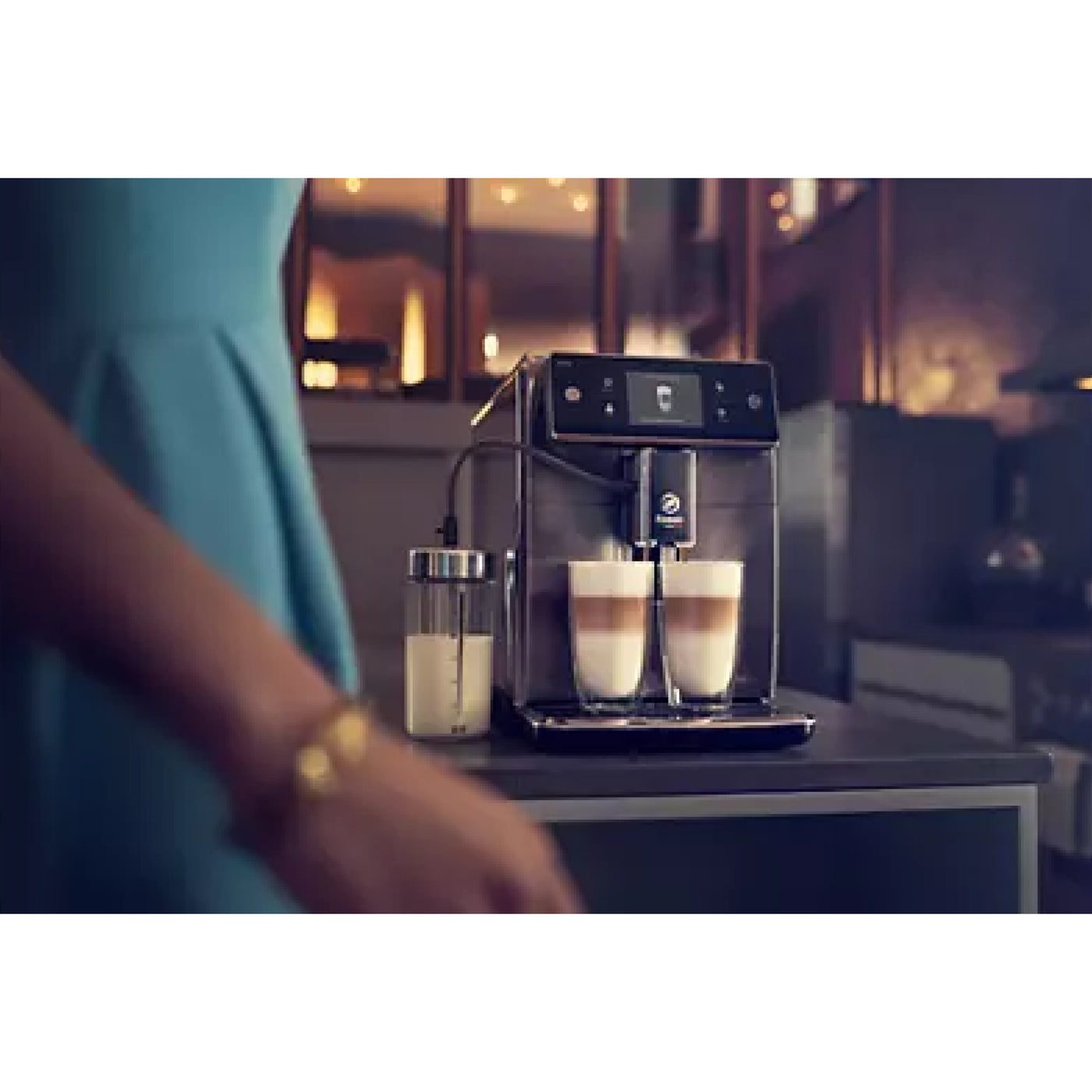 Philips Saeco Xelsis SuperAutomatic Espresso Machine SM7684/04