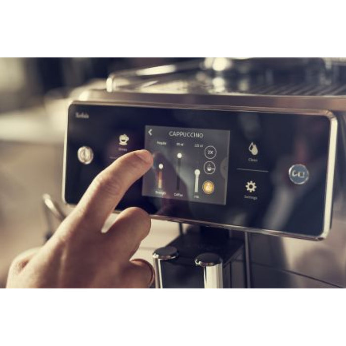 Philips Saeco Xelsis Super-Automatic Stainless Steel Espresso Machine - SM7685/04