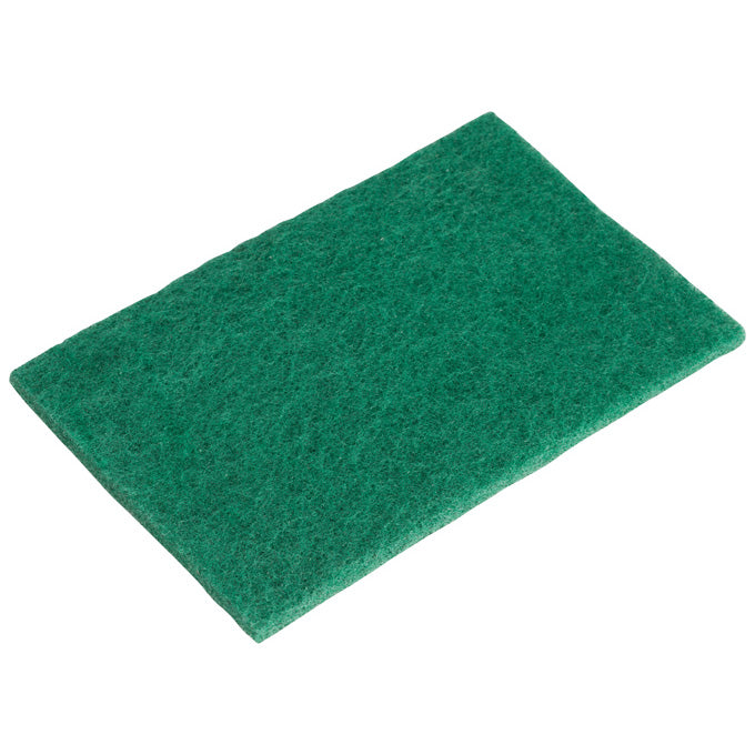 Winco SP-96N 9" x 6" Nylon Scouring Pad - 6/Pack