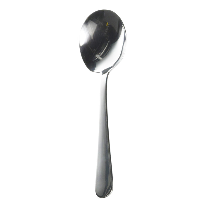 Winco SRS-2 8.5" Stainless Steel Berry Serving Spoon - 12/Case