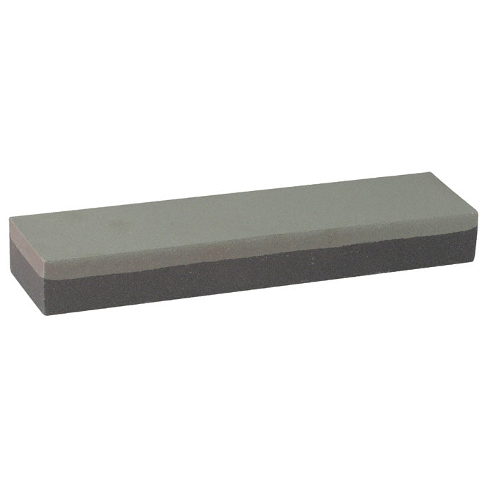 Winco SS-821 8" x 2.5" Sharpening Stone with Fine and Medium Grain