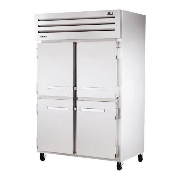 True STA2F-4HS-HC 52" Solid Half Swing 4-Door Reach-In Freezer