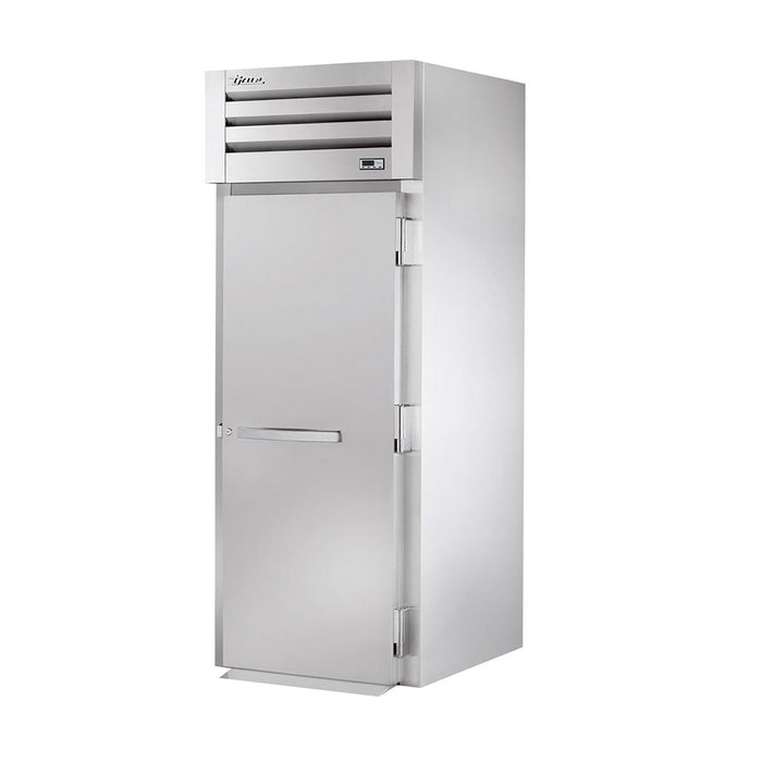 True STG1RRT89-1S-1S 35" x 88" Roll-In Solid Swing Door Refrigerator