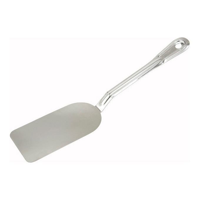 Winco STN-6 14" x 3" Solid Stainless Steel Serving Turner