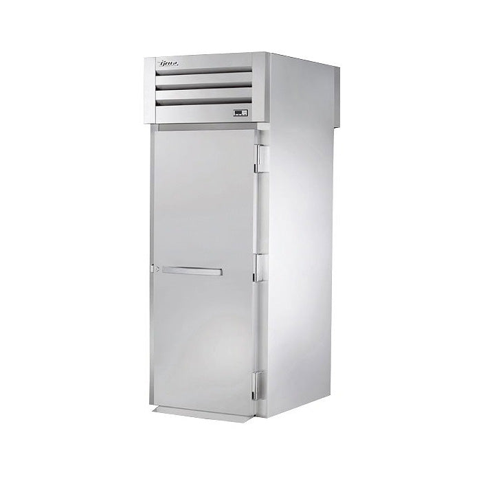 True STR1HRT-1S-1S 35" x 83" Roll-Thru Solid Swing Door Heating and Holding Cabinet - 2000W