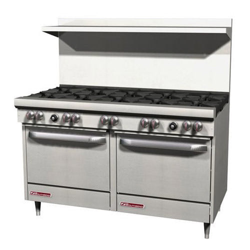Southbend Ultimate S60DD-3G 60" Natural Gas 6-Burner Range - 246,000 BTU