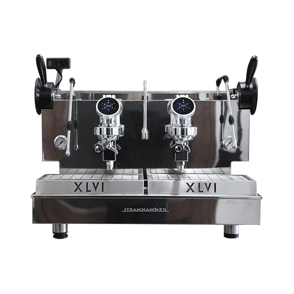 XLVI STEAMHAMMER 2 Group Electronic Coffee Machine - Black