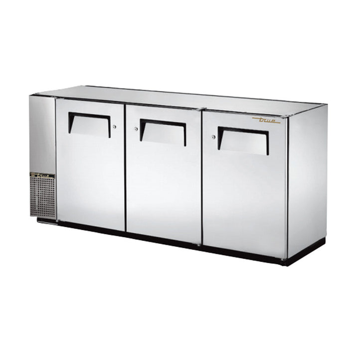 TRUE 3 DOOR BACK BAR COOLER - TBB-24GAL-72-S - Nella Cutlery Toronto