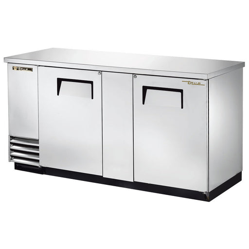 TRUE TBB-3-S STAINLESS STEEL SOLID DOOR BACK BAR REFRIGERATOR