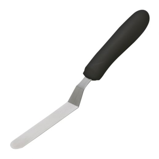 Winco TKPO-4 3" x 3/4" Stainless Steel Offset Spatula