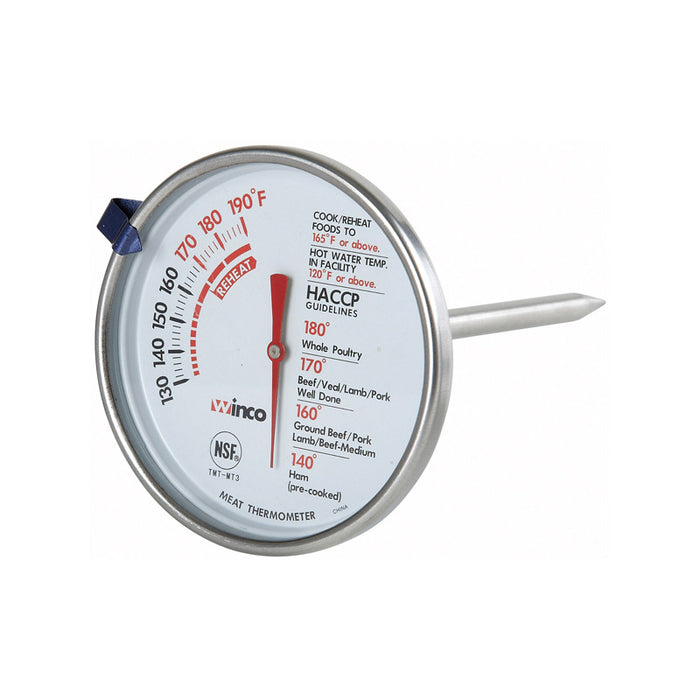 Winco TMT-MT3 5” Probe Meat Dial Thermometer