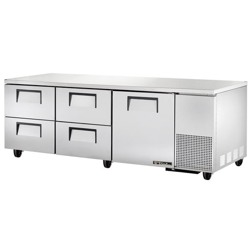 TRUE 1 DOOR 4 DRAWER UNDERCOUNTER REFRIGERATOR - TUC-93D-4 - Nella Cutlery Toronto