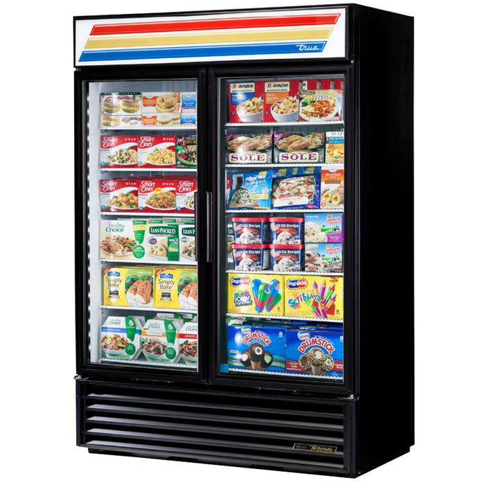 TRUE GDM-49F-HC-LD 1 DOOR MERCHANDISER FREEZER