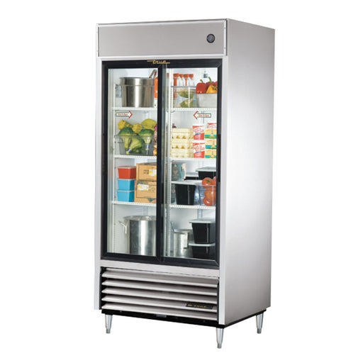 TRUE REACH IN 2 GLASS SLIDING DOOR REFRIGERATOR - TSD-33G-LD - Nella Cutlery Toronto