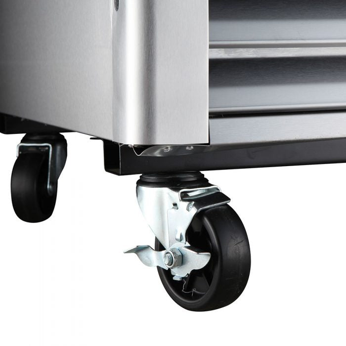 Turbo Air TSR-23SD-N6 30" Super Deluxe Solid Door Reach-In Refrigerator