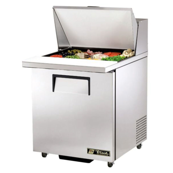 True TSSU-27-12M-C-ADA-HC 27" ADA Compliant Mega Top 1-Door Sandwich Salad Refrigerated Prep Table