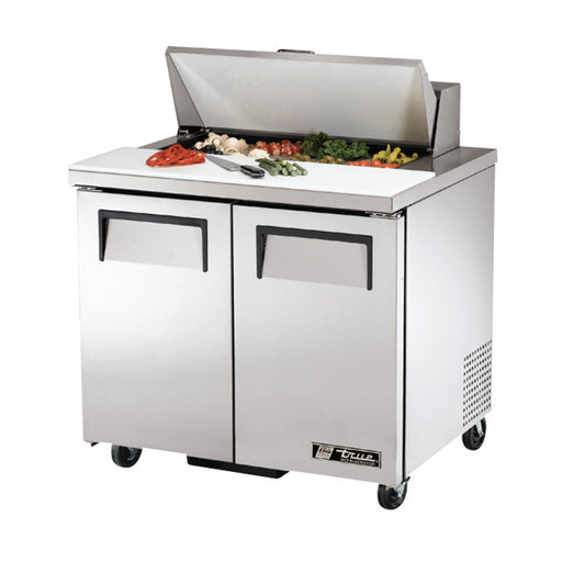 TRUE 36" 8 PAN SALAD/SANDWICH PREP TABLE - TSSU-36-08 - Nella Cutlery Toronto
